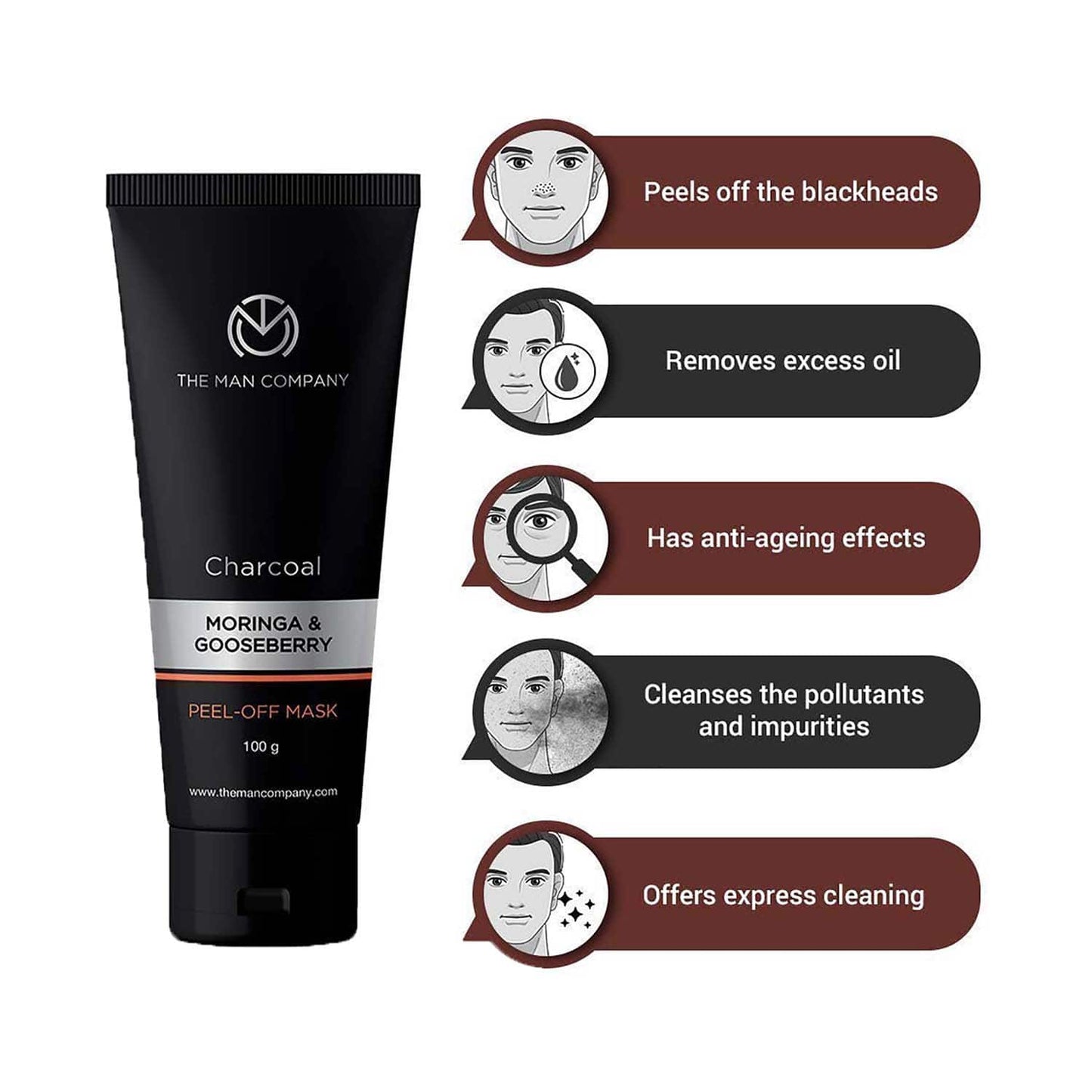 The Man Company Face Cleanser Gift Set (3Pcs)