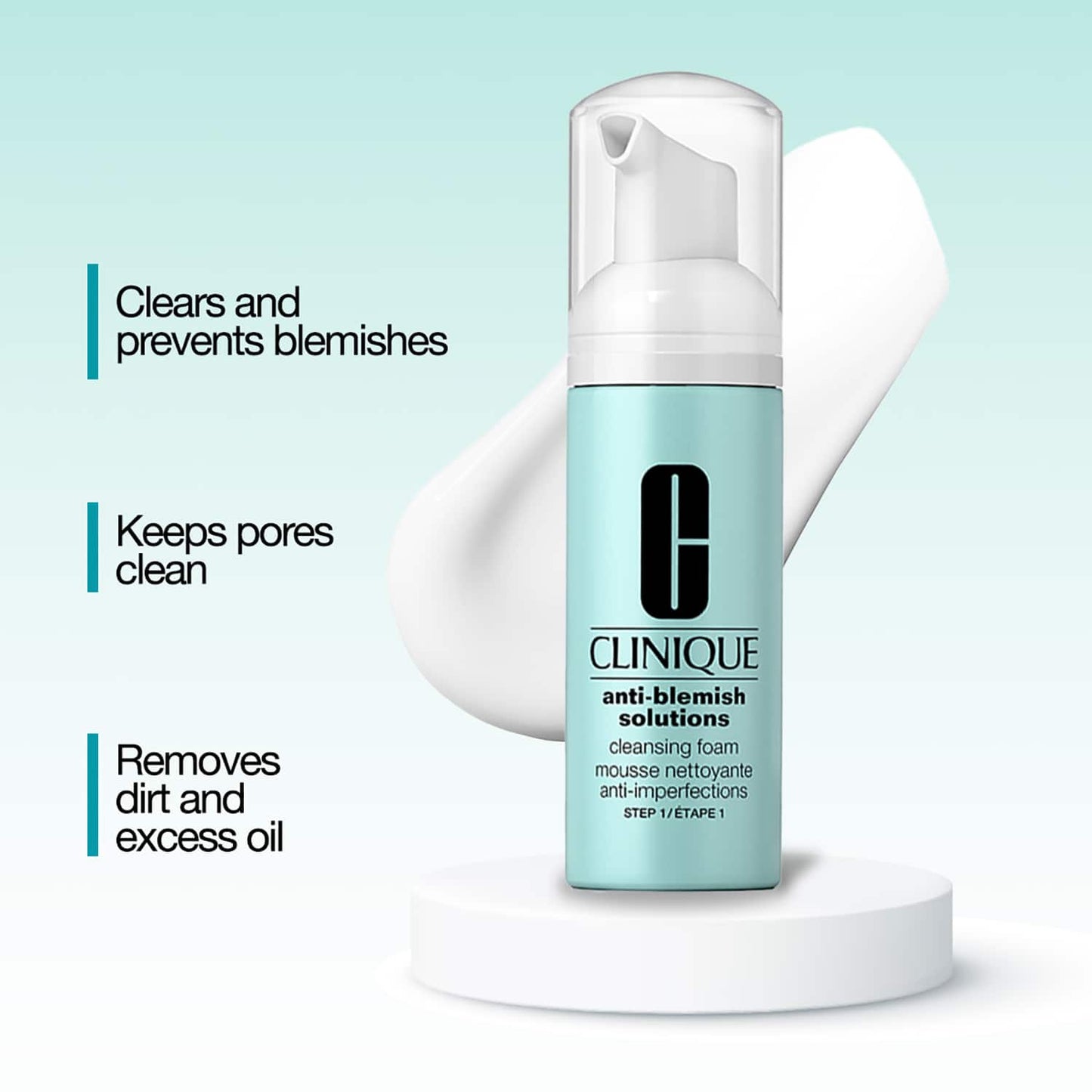 CLINIQUE Anti-Blemish Solutions Cleansing Foam (50ml)