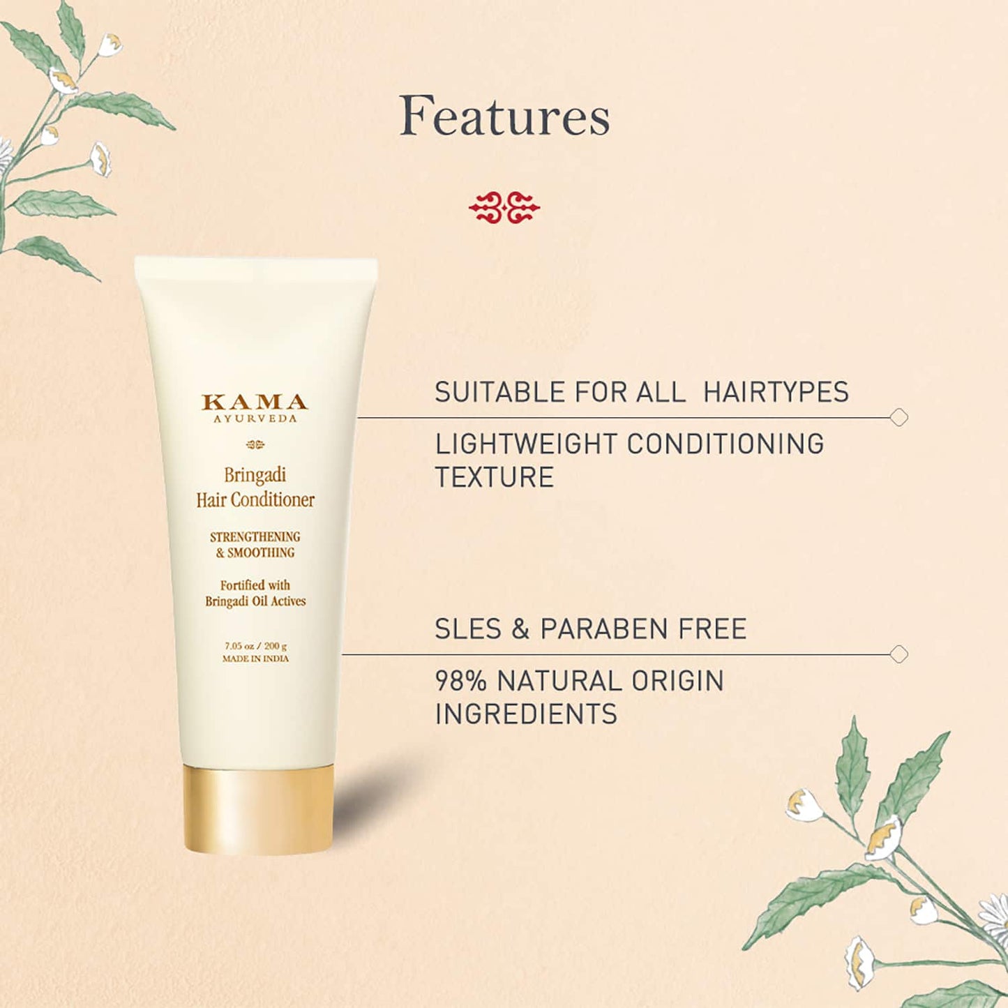 Kama Ayurveda Bringadi Hair Conditioner (50g)