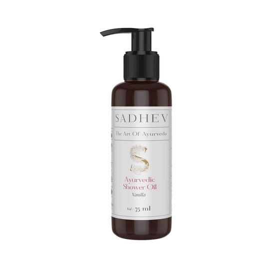 Sadhev Ayurvedic Vanilla Shower Oil (75ml)