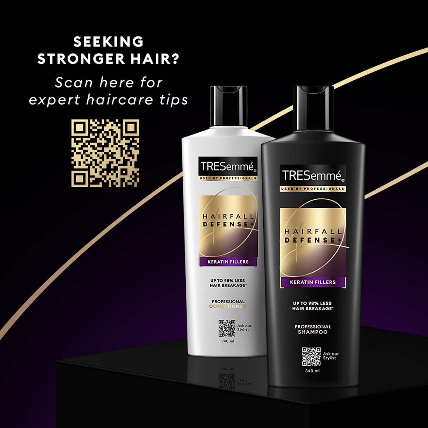 TRESemme Hairfall Defense+ Shampoo (580 ml)