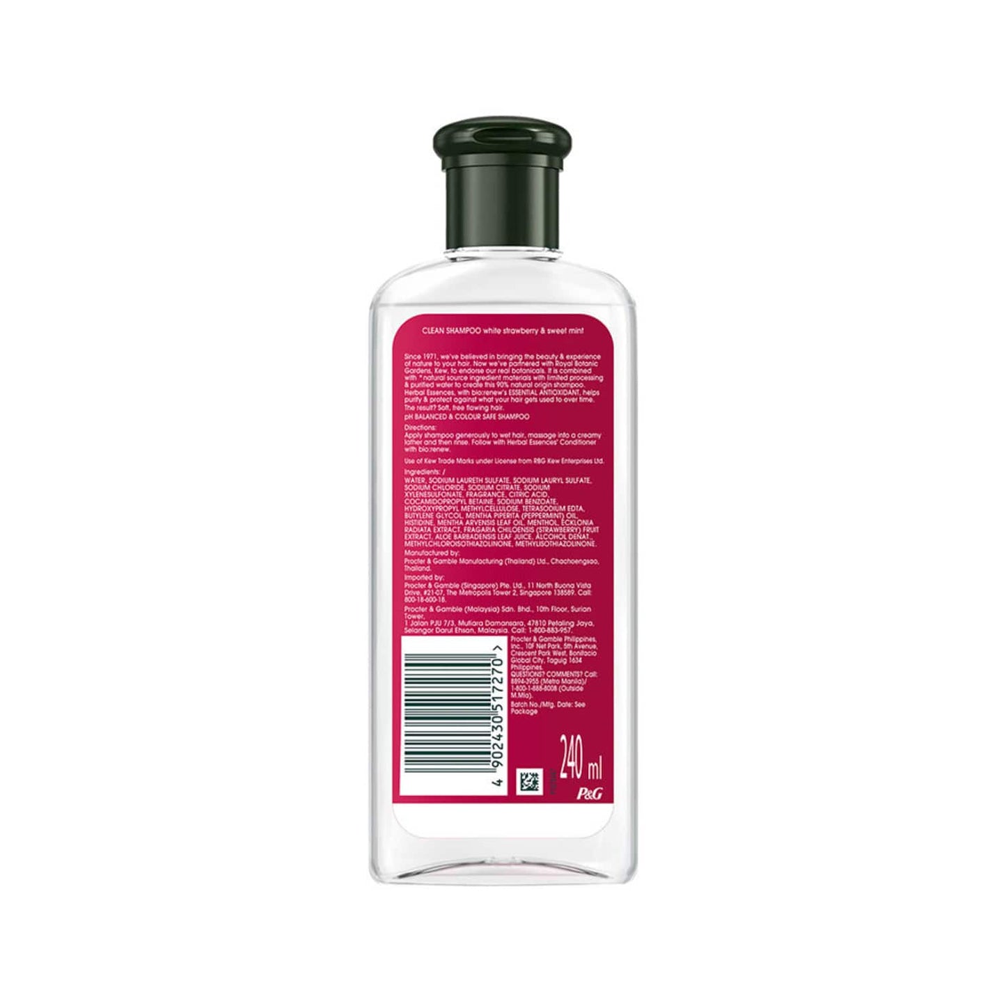 Herbal Essences White Strawberry & Sweet Mint Shampoo (240ml)