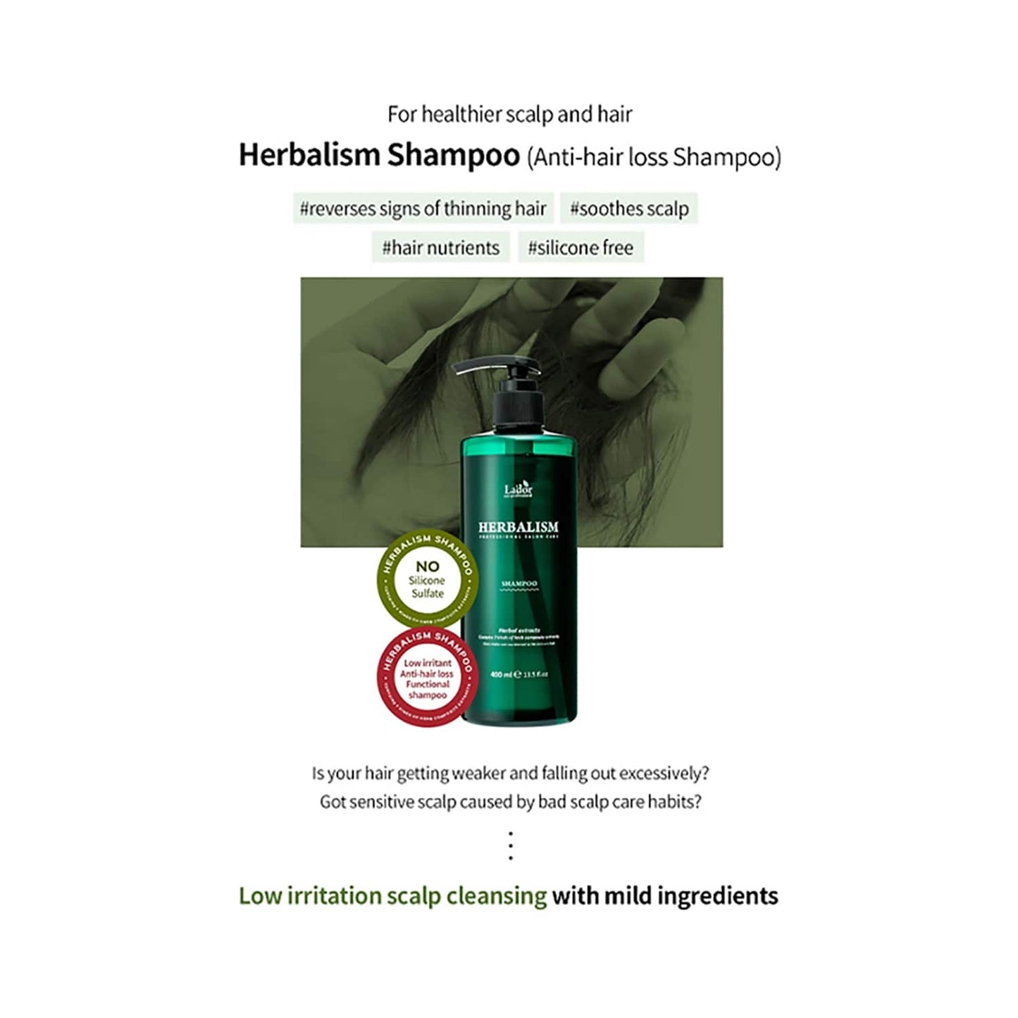 Lador Herbalism Shampoo (150ml)