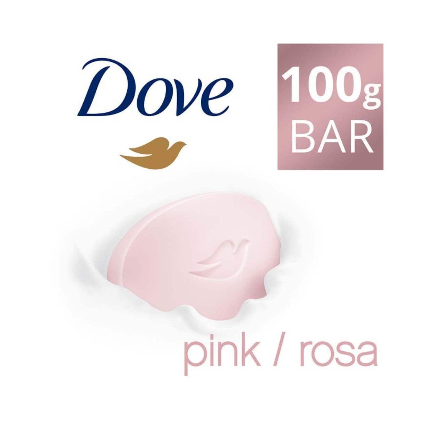 Dove Pink Rosa Beauty Bathing Soap Bar (100g)