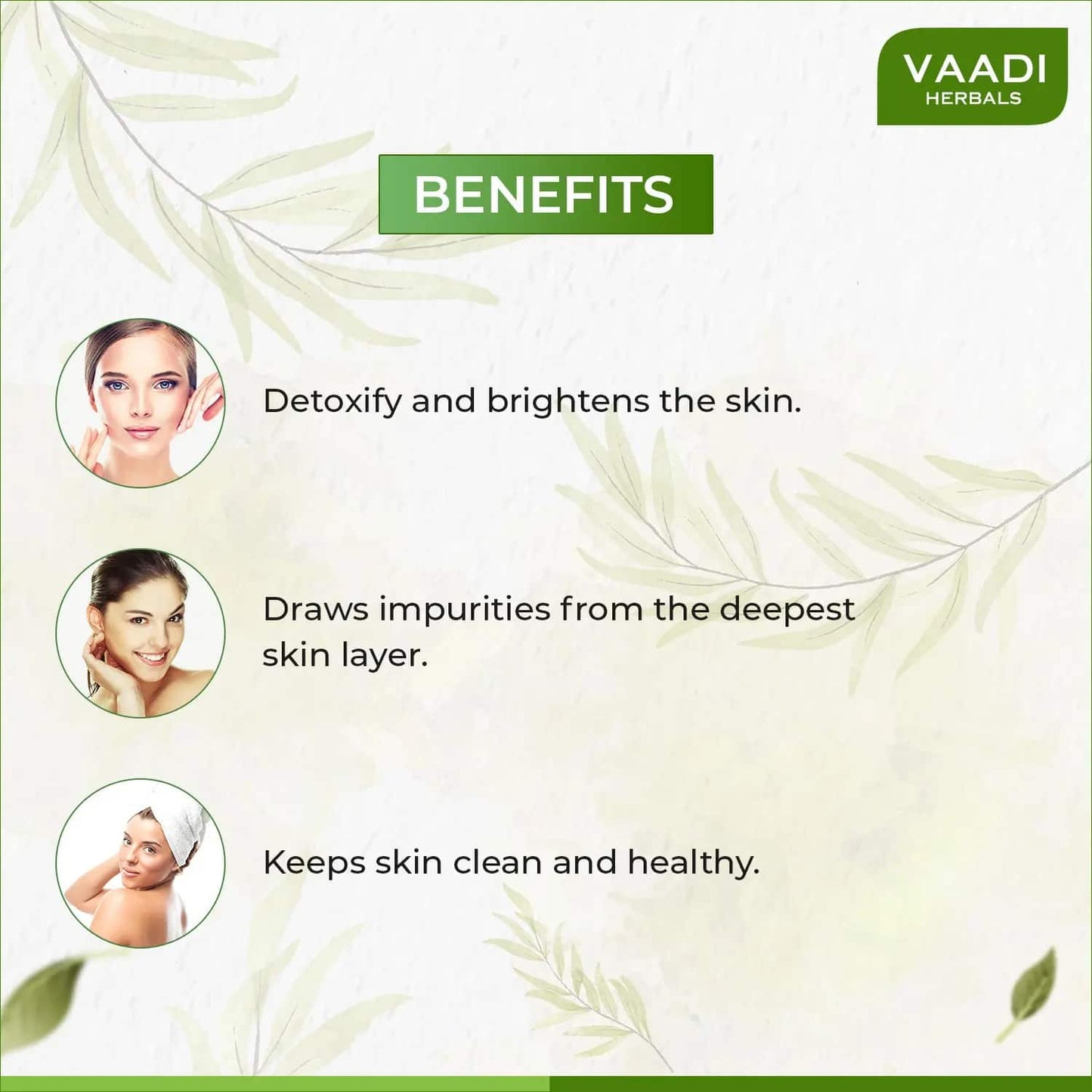 Vaadi Herbals Refreshing Lemon & Basil Shower Gel (300ml)