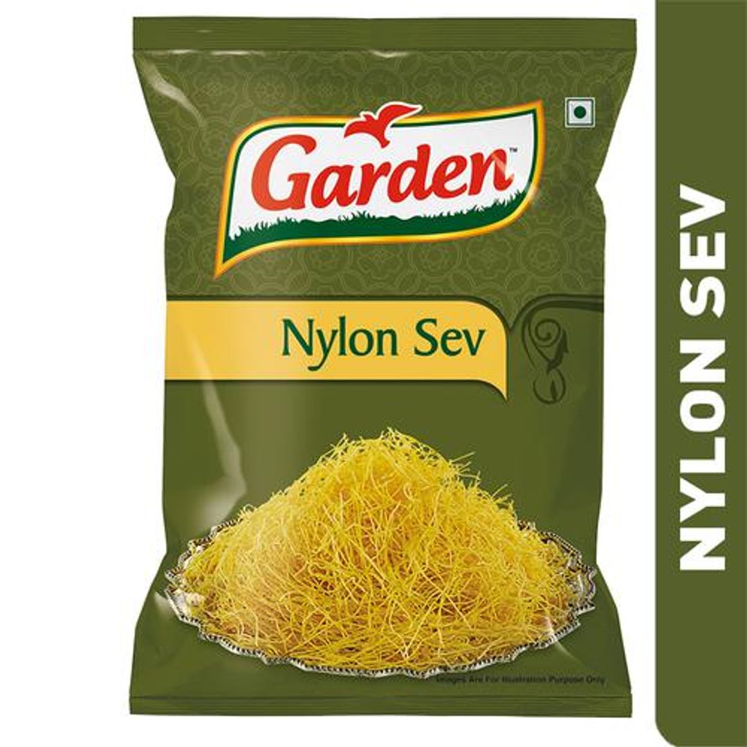 Nylon Sev Namkeen - Use With Indian Snacks & Chaat, Crispy & Crunchy