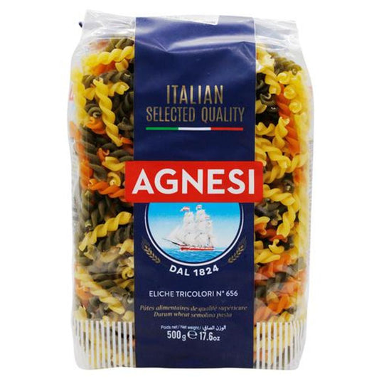 Durum Wheat Pasta - Eliche Tricolori N* 656