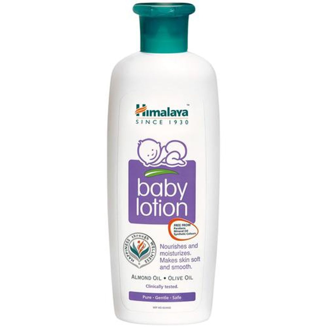 Baby Lotion - With Almond Oil & Olive Oil, Paraben Free