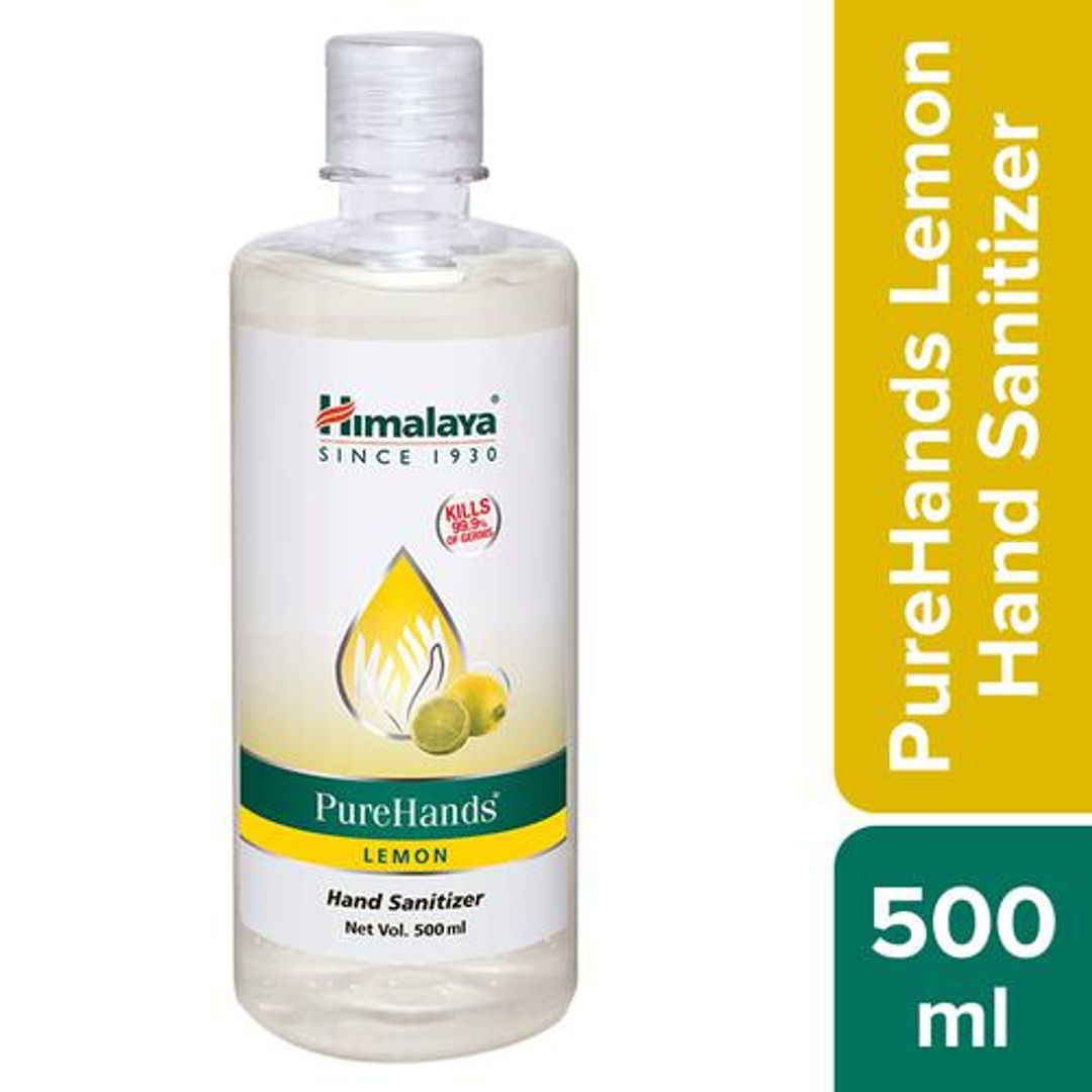 Pure Hands Hand Sanitizer - Lemon, Kills 99.9% of Germs