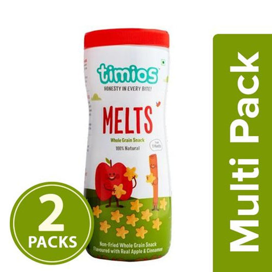 Snacks - Melts, Apple & Cinnamon, 9+ Months, 100% Natural & Healthy