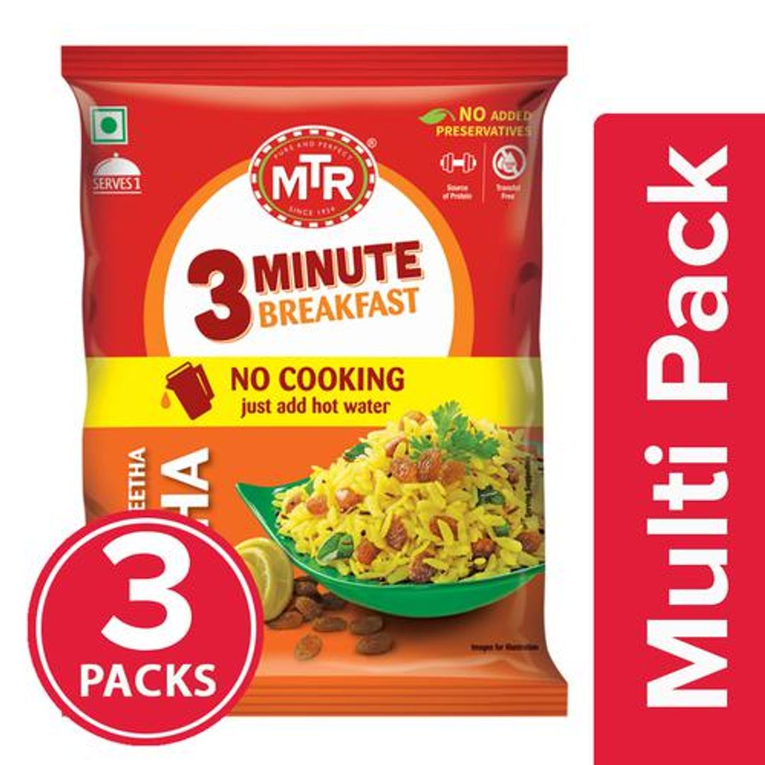 3 Minute Breakfast - Khatta Meetha Poha