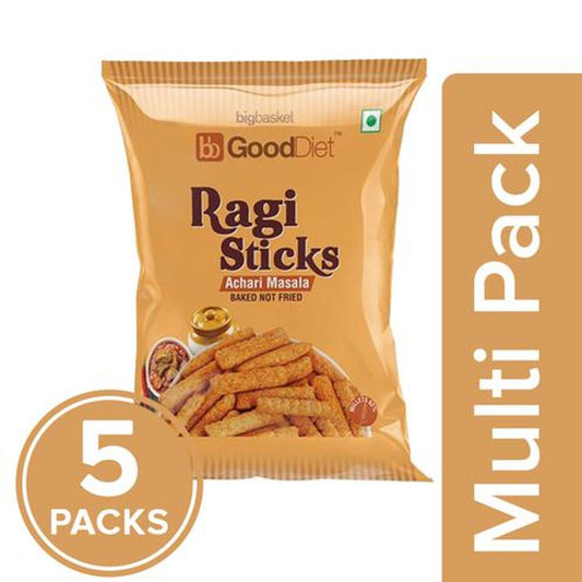 Ragi Sticks - Achari Masala