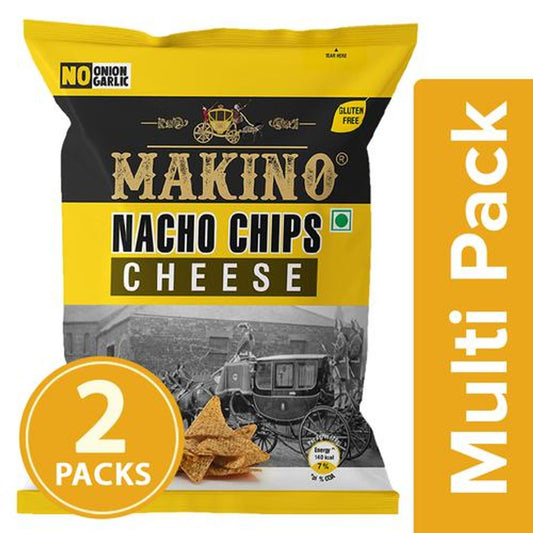 Nacho Chips - Cheese With Herbs, Without Onion & Garlic, No Trans Fat & Cholesterol