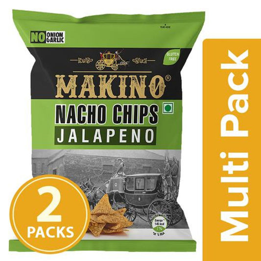 Nacho Chips - Jalapeno, Without Onion & Garlic, No Trans Fat & Cholesterol