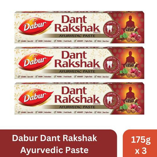 Dant Rakshak Paste - 32 Ayurvedic Herbs Kills Germs & Longevity Of Teeth & Gums