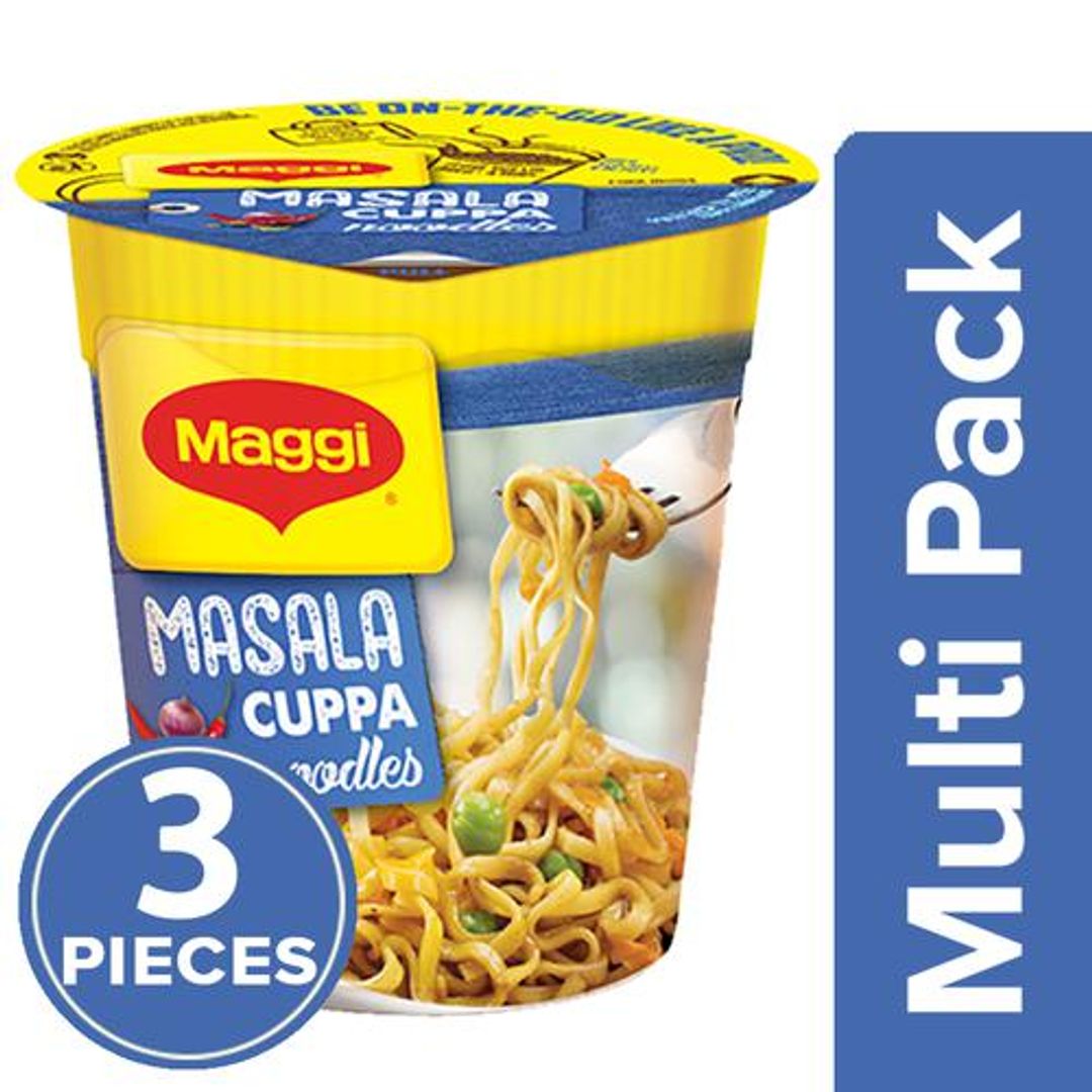 Cuppa Noodles - Masala, Quick On-The-Go Snack