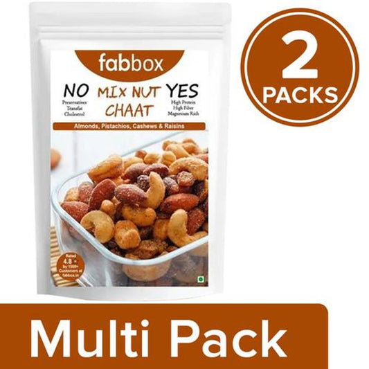 Mix Nut Chaat - Roasted, Almonds, Pistachios, Cashews & Raisins, No Preservatives