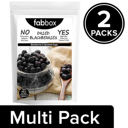 Blackberries - Dried, Natural & Healthy, Rich In Fibre, Vitamins, Gluten Free