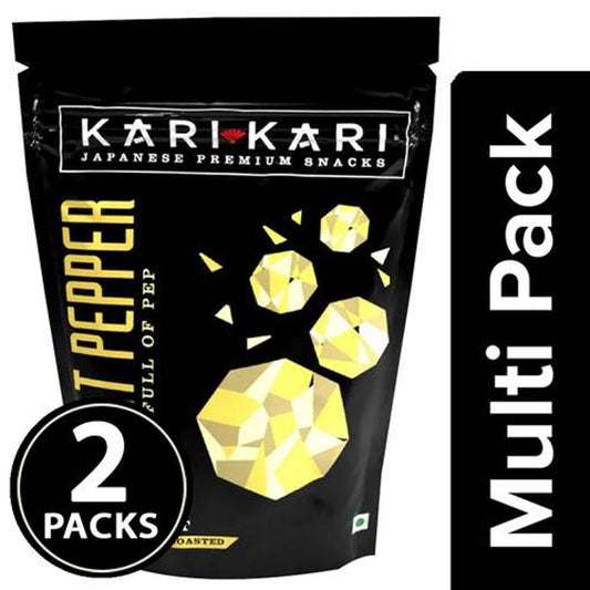 Salt Pepper - Japanese Premium Snacks, Roasted, Rich In Protein, Crunchy & Light