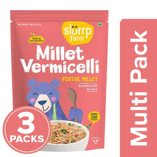 Foxtail Millet Vermicelli/Semiya - Rich In Vitamins & Minerals, No Refined Flour