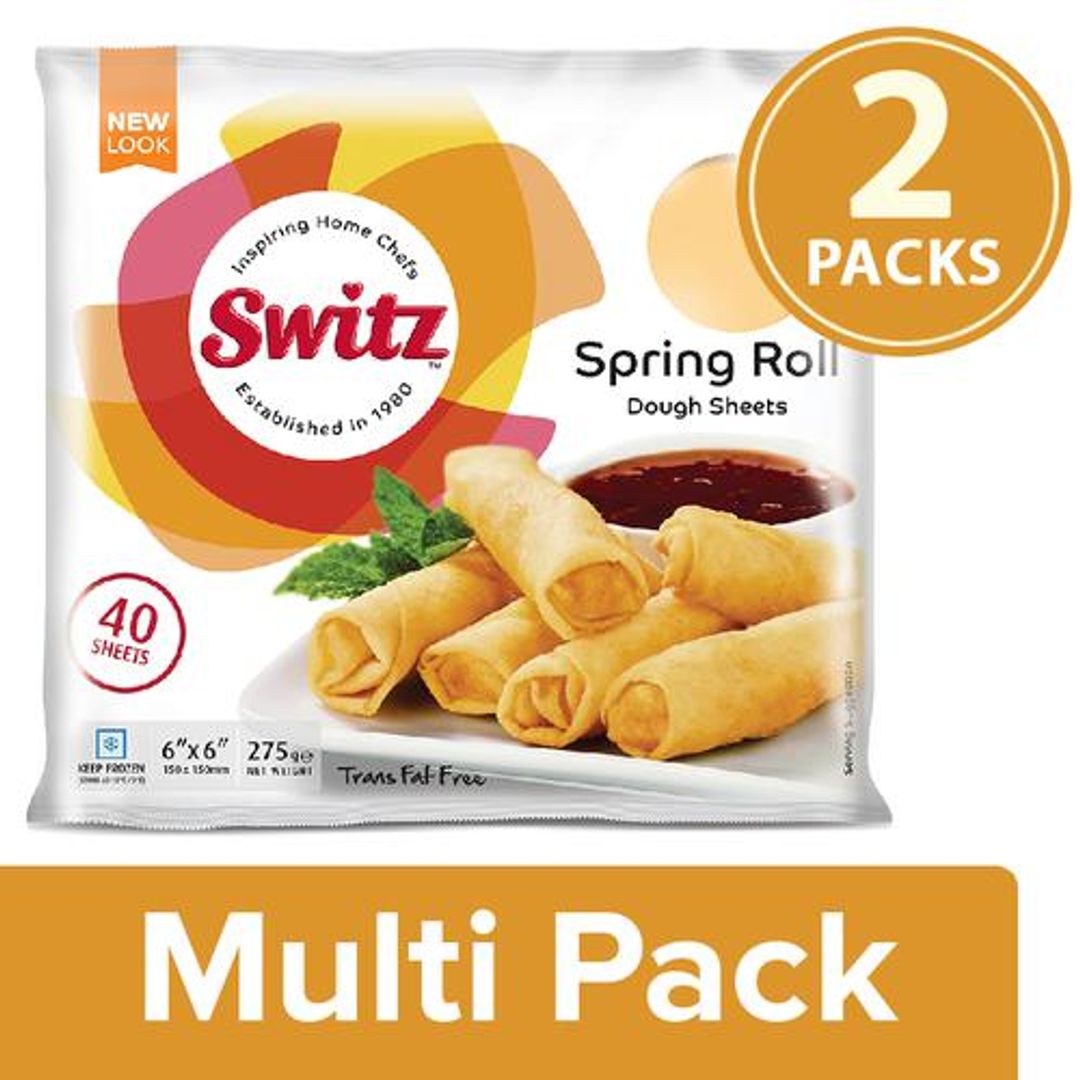 Spring Roll Sheets - 6X6
