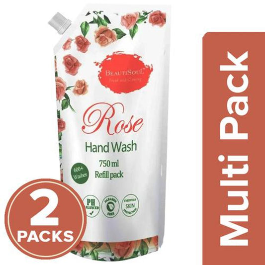 Rose Handwash Refill Pack - pH Balanced, Paraben Free