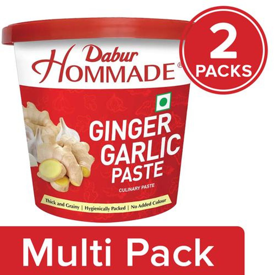 Hommade - Ginger Garlic Paste, No Added Colour