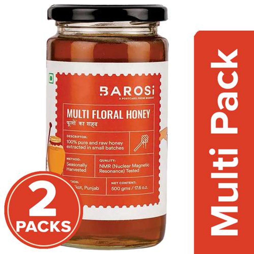 Multi Floral Honey - NMR Tested, Pure & Raw, Natural Immunity Booster