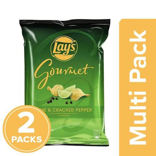 Gourmet Potato Chips - Lime & Cracked Pepper