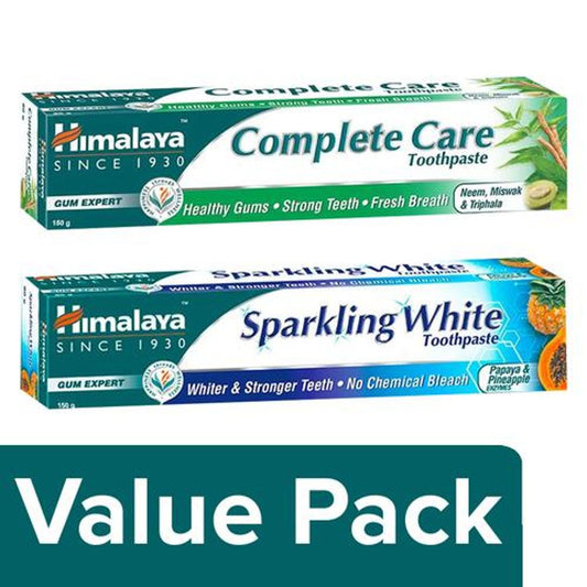 Complete Care Toothpaste 150 g + Sparkling White Toothpaste 150 g