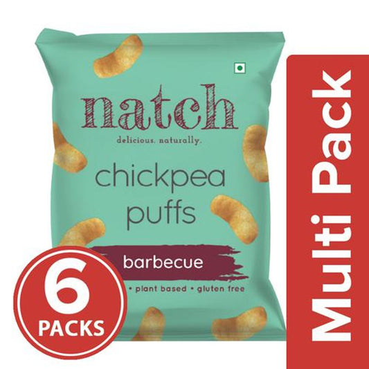 Chickpea Puffs - Barbecue, All Natural, Plant-Based, Gluten Free