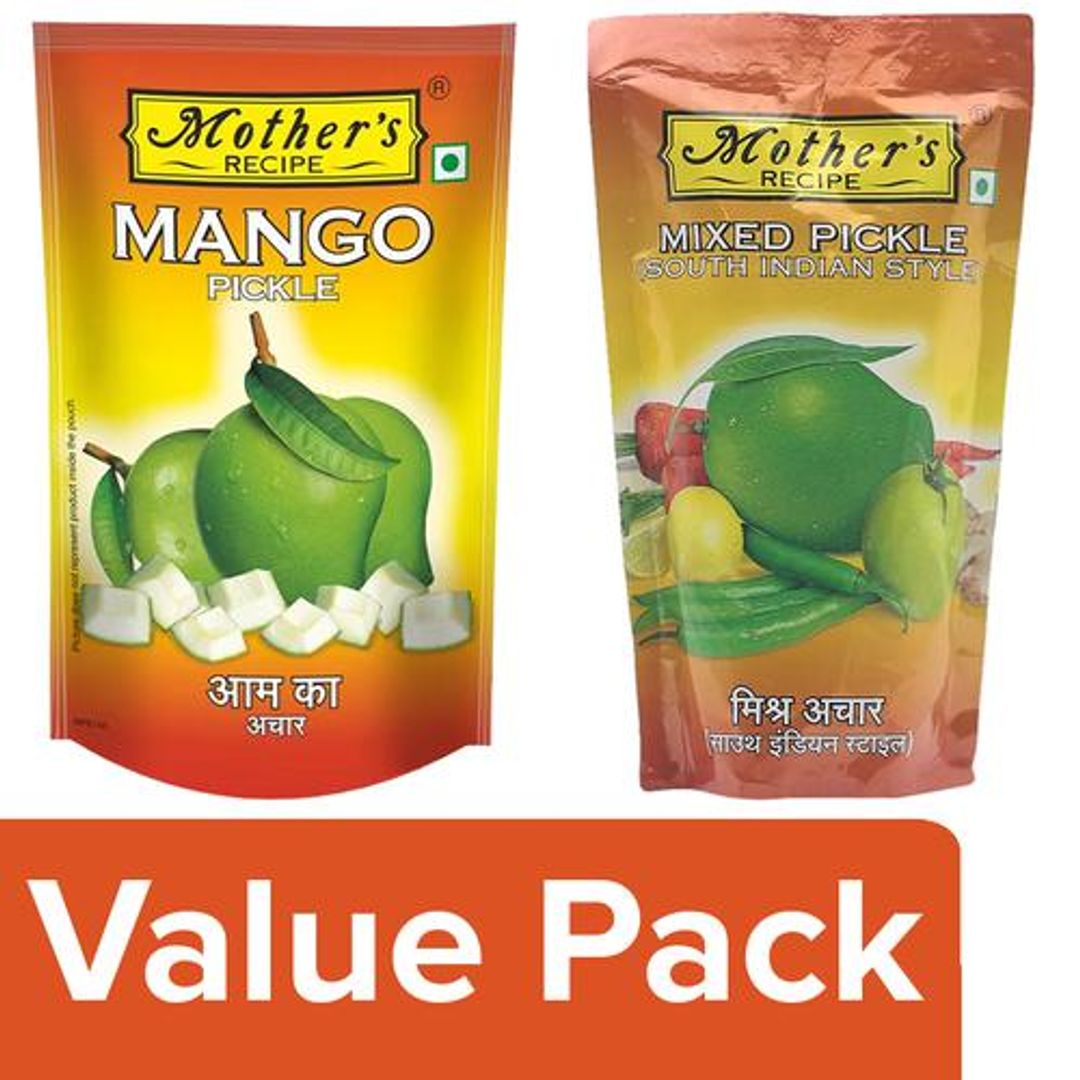 Pickle - Mango 200g, Mixed - Pickle 200g