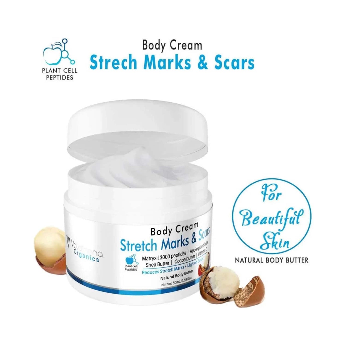 Volamena Stretch Marks & Scars Body Cream (50ml)