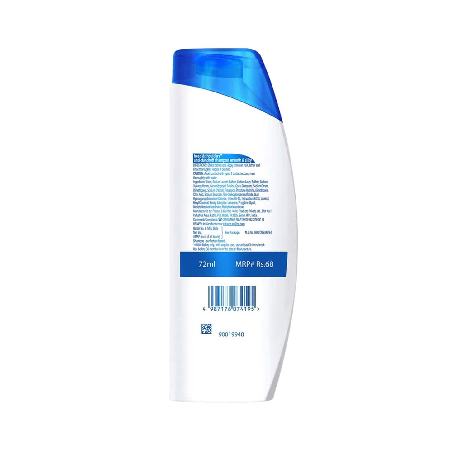 Head & Shoulders Smooth & Silky Anti Dandruff Shampoo (72ml)
