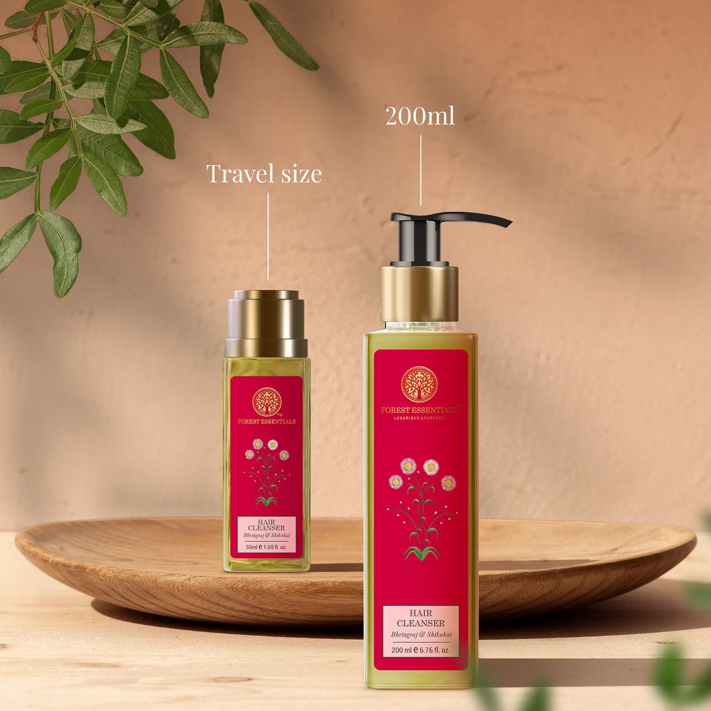 Forest Essentials Bhringraj & Shikakai Hair Cleanser Shampoo (50ml)