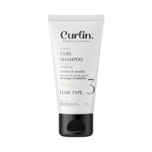 Curlin Professional Nourishing Curly Hair Shampoo (50 g)