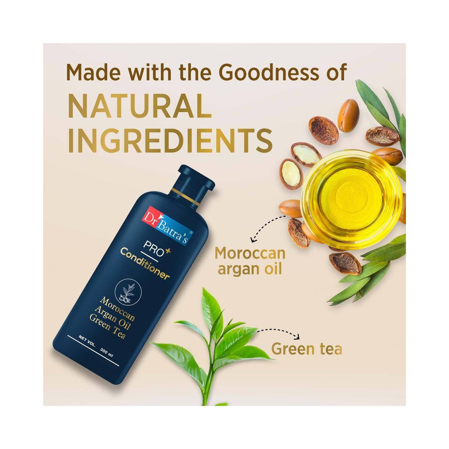 Dr Batra's Pro Enriched With Green Tea Conditioner (350ml)