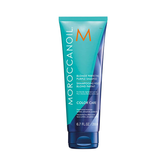 Moroccanoil Blonde Perfecting Purple Shampoo (200 ml)