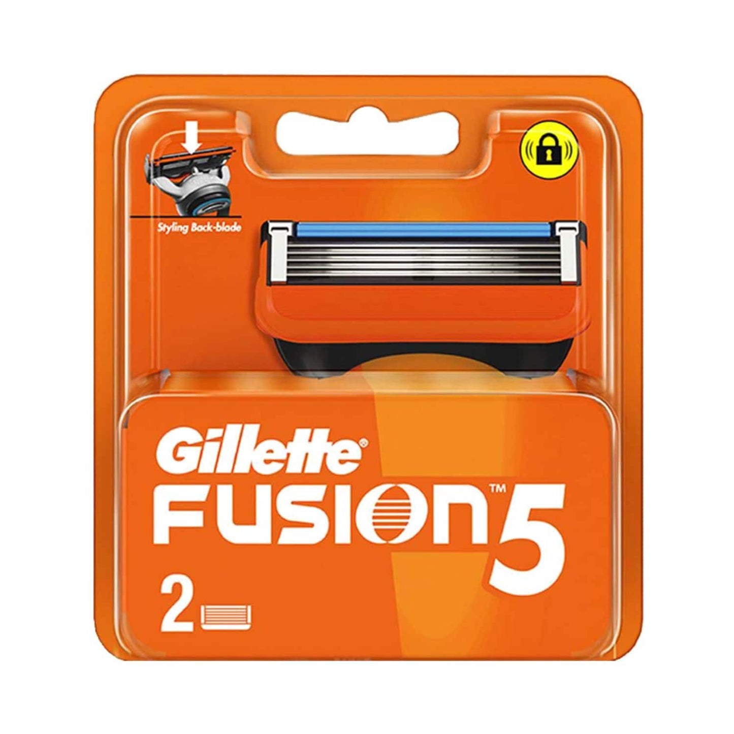 Gillette Fusion Manual Blades for Perfect Shave and Perfect Beard Shape (2Pcs)