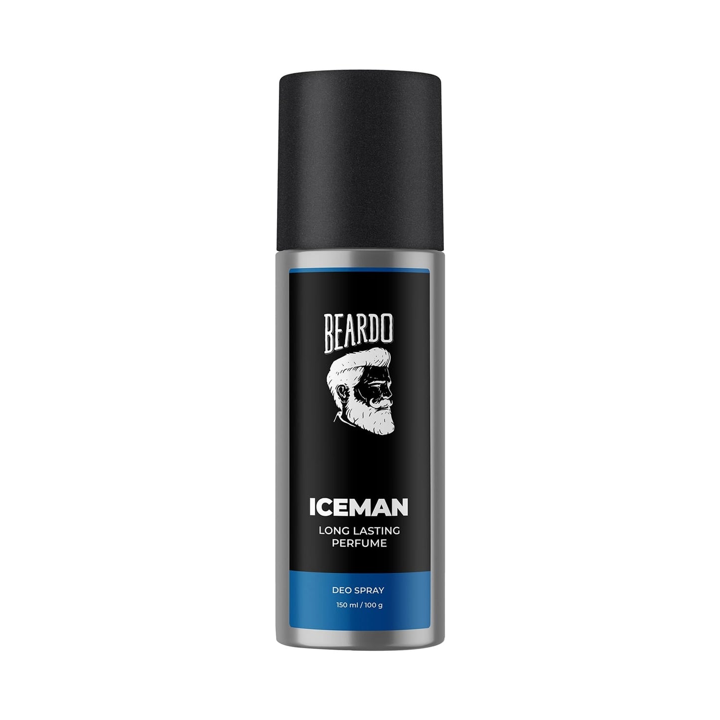 Beardo Ice Blast Cooling Talc, Iceman Deo Spray, Ice Blast Body Wash & Face Wash Combo