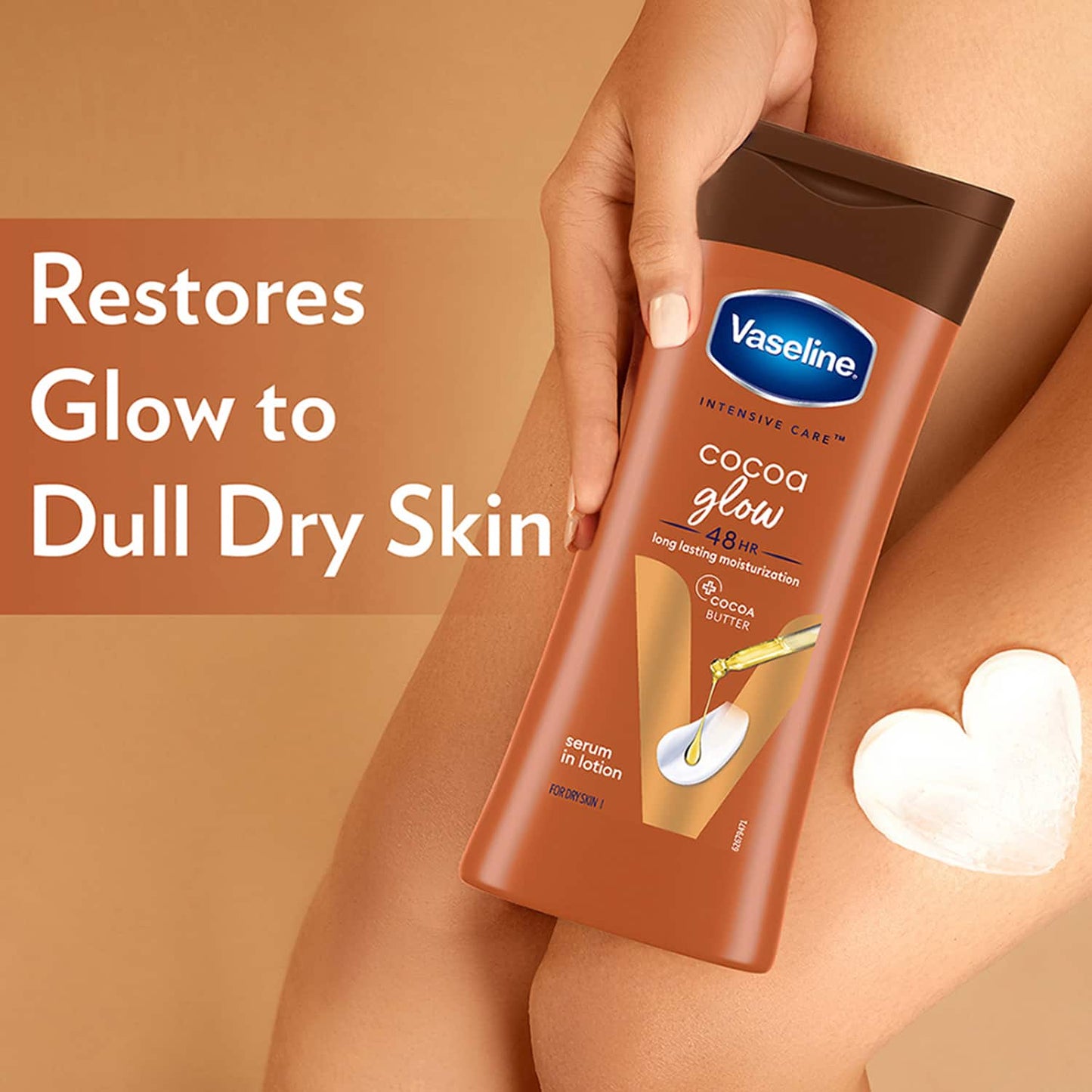 Vaseline Intensive Care Cocoa Glow Body Lotion - (200ml)