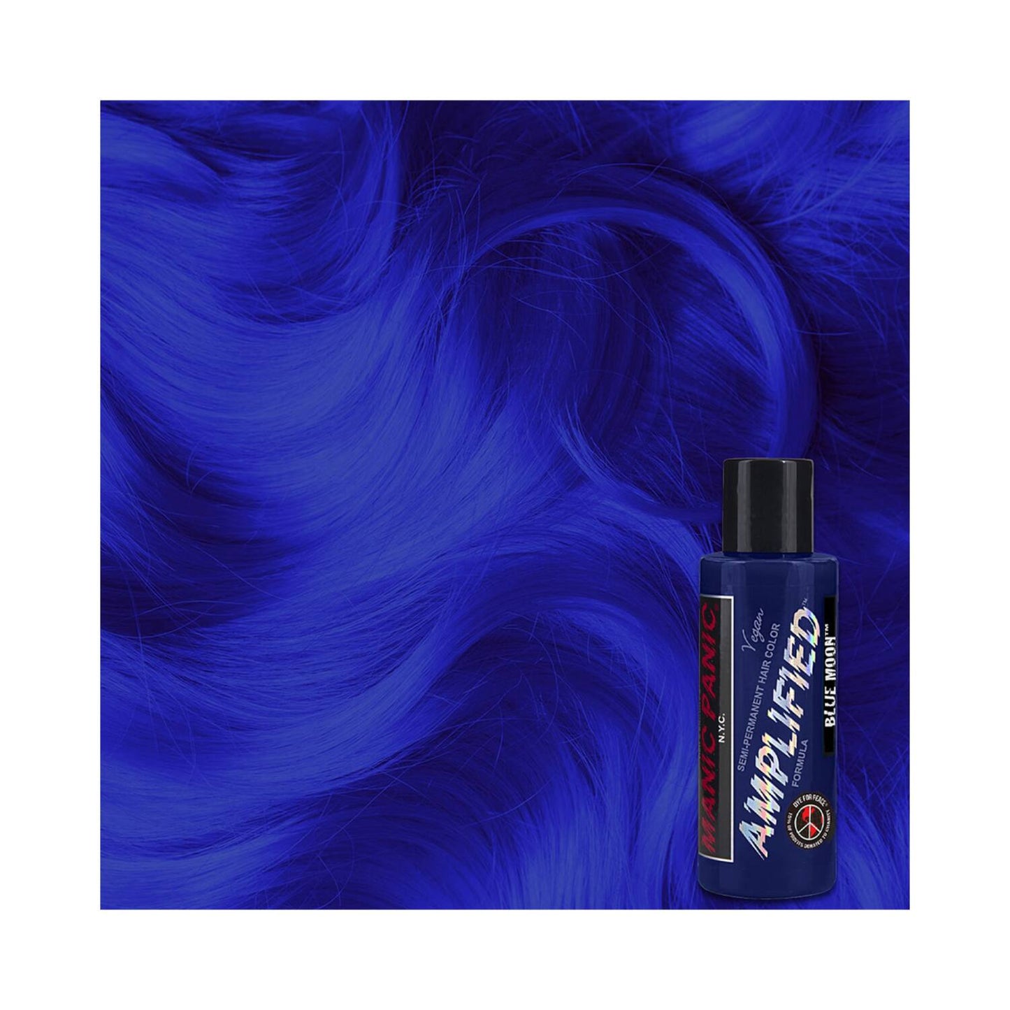 Manic Panic Amplified Semi Permanent Hair Color - Blue Moon (118ml)