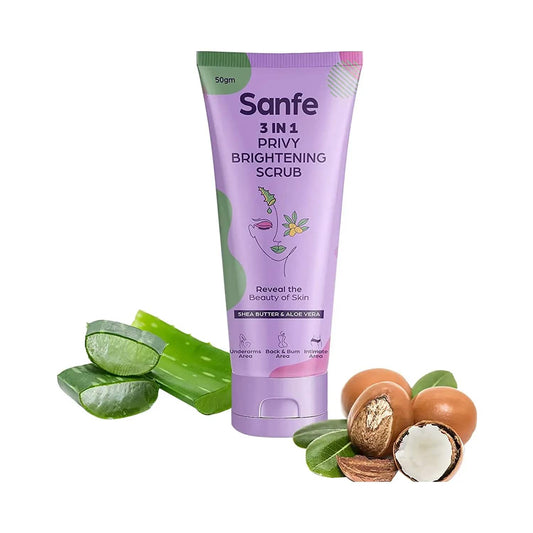 Sanfe 3 In 1 Privy Brightening Scrub (50g)