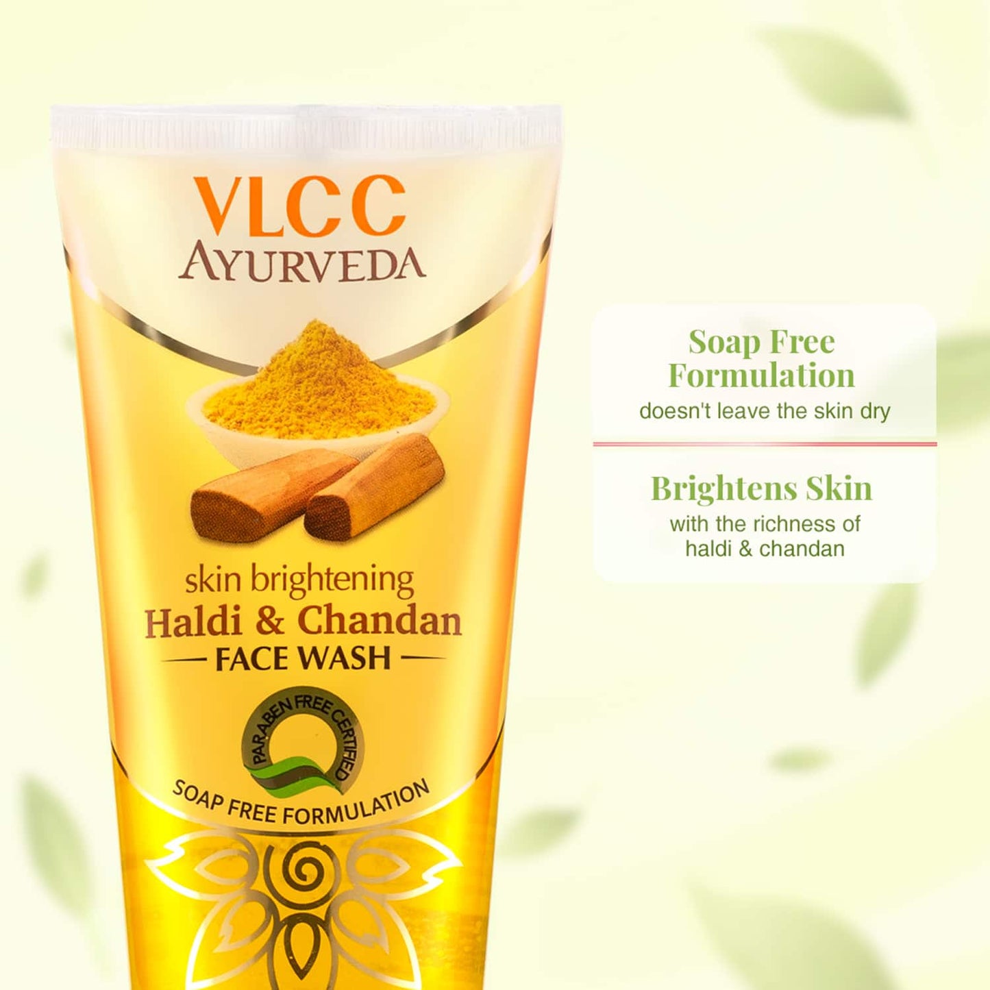 VLCC Skin Brightening Haldi & Chandan Face Wash (100ml)