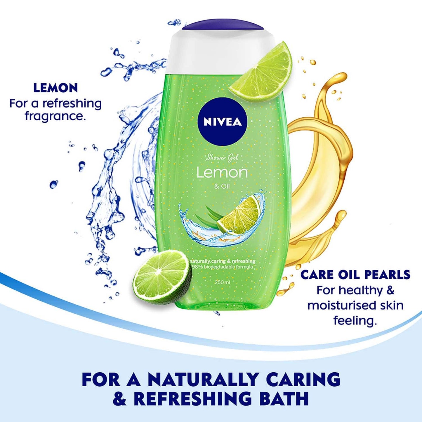 Nivea Lemon & Oil Body Wash And Shower Gel (250ml)