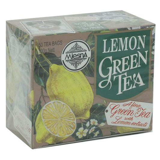 Flavored Green Tea Bags - Lemon