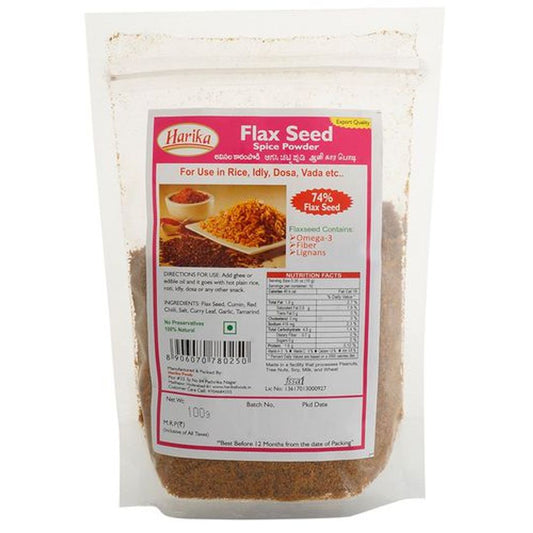 Flax Seeds Spice Powder