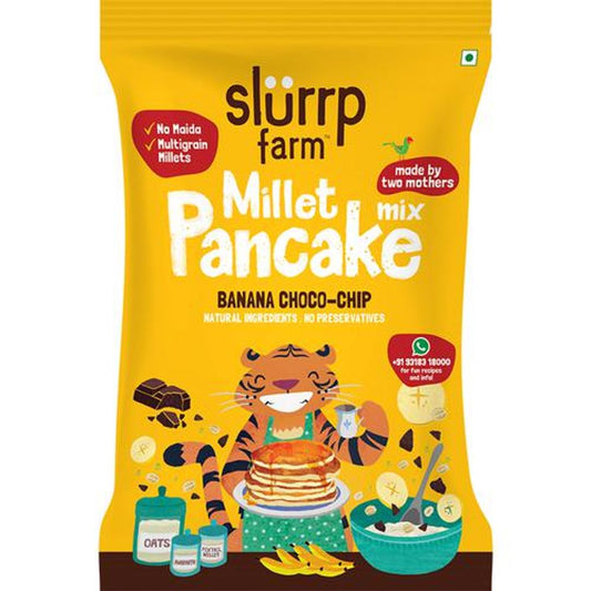 Millet Mix Pancake - Banana Choco-Chip