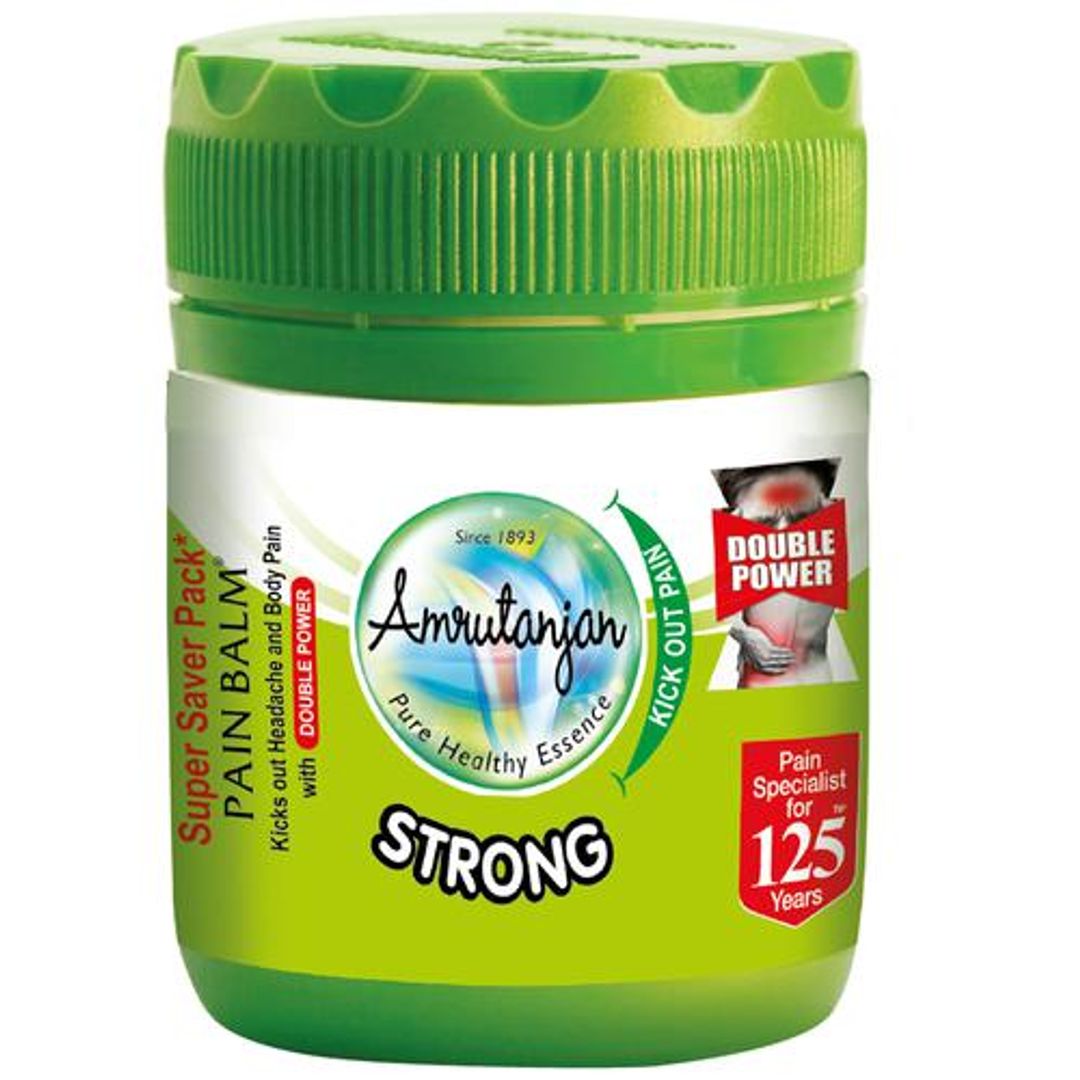 Strong Pain Balm Headache Balm Massage - Faster Relaxation, Double Power