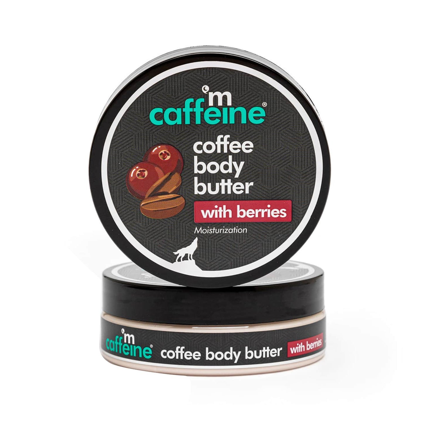 mCaffeine Coffee & Berries Body Butter with Shea Butter (100g)